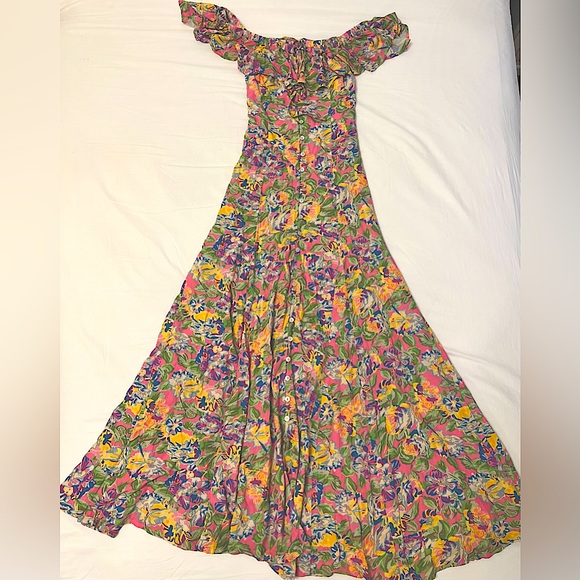 NWT Spell Dolly Off Shoulder Dress SMALL (S) - Picture 1 of 12